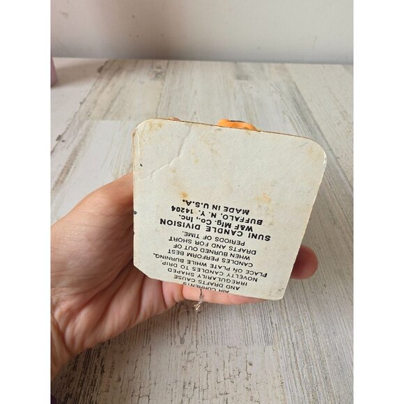 Vintage gurley witch candle Halloween‎ decor broom large - Picture 7 of 7